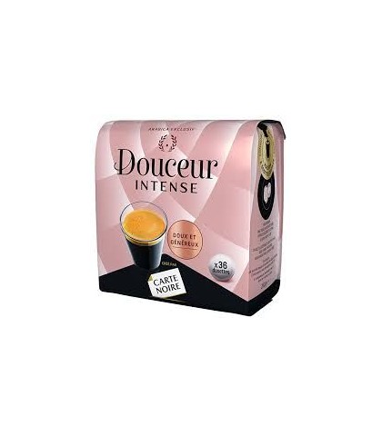 Dosette Senseo® Compatible Café Douceur Intense N°3 Carte Noire (x36) - 4.89€