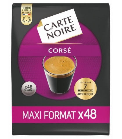 Café Corsé x48 Carte Noire pour Senseo®-Maxi format 