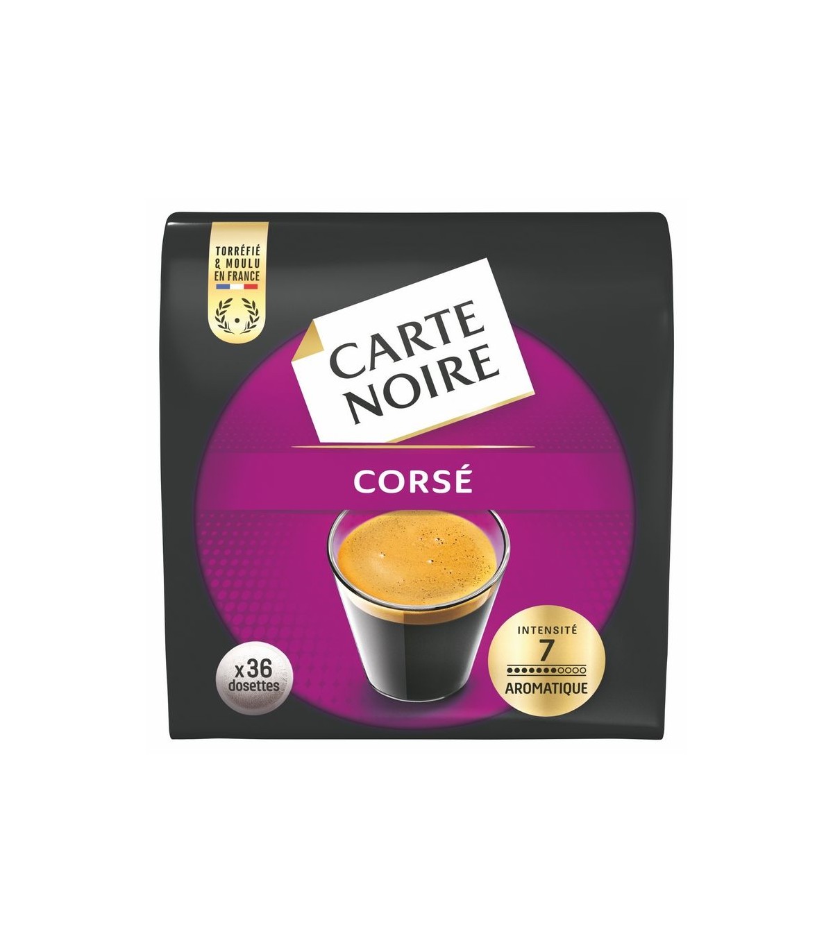 Café Expresso N°8 Carte Noire compatible senseo - x36