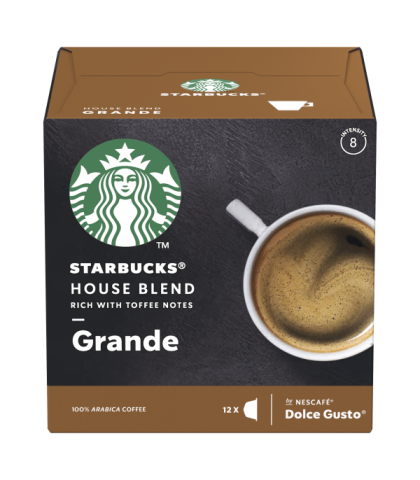 Capsules Dolce Gusto® - Starbucks® - House Blend®