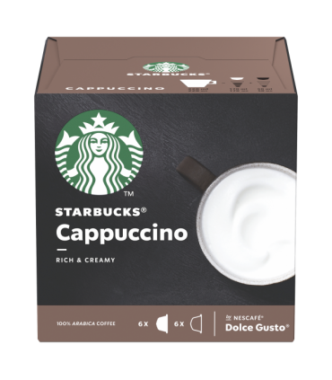 Starbucks Cappuccino by Nescafé Dolce Gusto® - 6+6 capsules