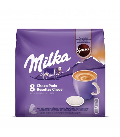 Senseo® Milka - Chocolat Chaud - 8 dosettes