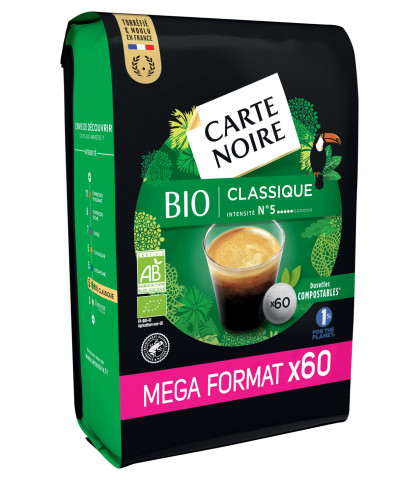 SENSEO COMPATIBLE - CARTE NOIRE BIO (x60)